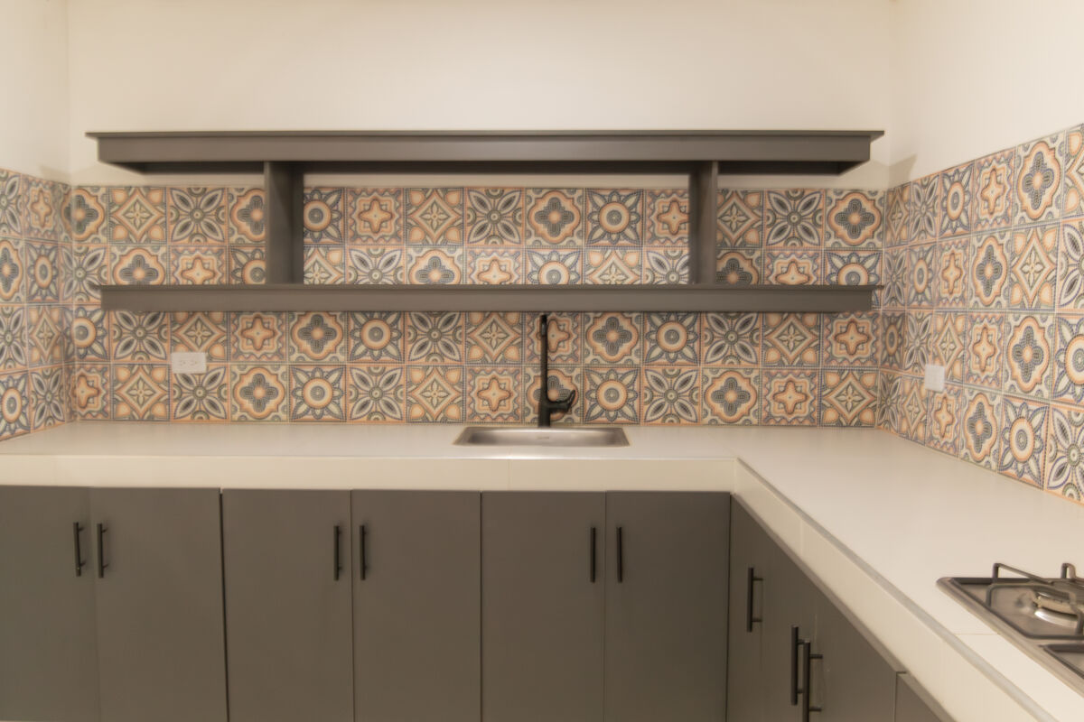 Outdoor kitchen detail