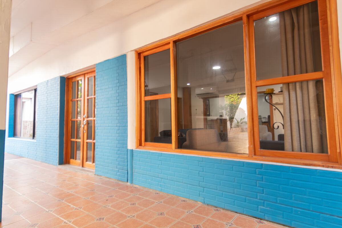 Casa Gabito main house entrance and hallway