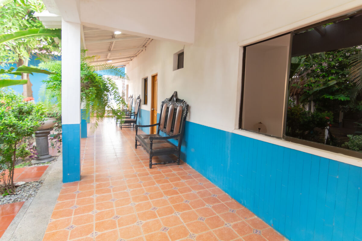 Sleeping quarters hallway